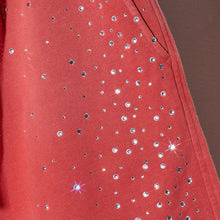 Load image into Gallery viewer, DUAA LOVE RED STONE SWEAT SHORT