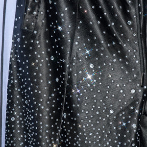 DUAA EMPATHY BLACK STONE TRACK SHORT