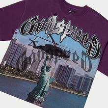 Load image into Gallery viewer, Godspeed JFK to MIA (Purple Wash)