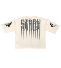 Load image into Gallery viewer, Stray 3/4 sleeve tee (NATURAL)