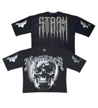 Load image into Gallery viewer, Stray 3/4 sleeve tee (BLACK)