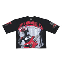 Load image into Gallery viewer, Stray 3/4 sleeve tee (BLACK)