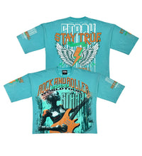 Load image into Gallery viewer, Stray 3/4 sleeve tee (TEAL)