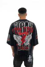 Load image into Gallery viewer, Stray 3/4 sleeve tee (BLACK)