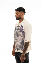 Load image into Gallery viewer, Stray wide &amp; crop fit tee (NATURAL)