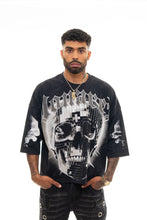 Load image into Gallery viewer, Stray 3/4 sleeve tee (BLACK)