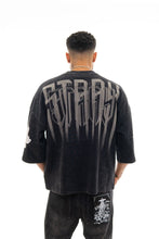 Load image into Gallery viewer, Stray 3/4 sleeve tee (BLACK)