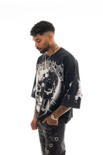 Load image into Gallery viewer, Stray 3/4 sleeve tee (BLACK)