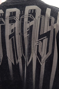 Stray 3/4 sleeve tee (BLACK)