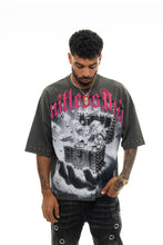 Load image into Gallery viewer, Stray wide &amp; crop fit tee (Charcoal)