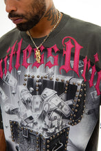 Load image into Gallery viewer, Stray wide &amp; crop fit tee (Charcoal)