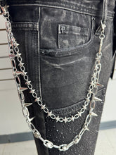 Load image into Gallery viewer, DRUNZ SPIKE WALLET CHAIN