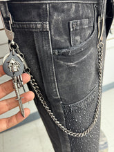 Load image into Gallery viewer, DRUNZ METAL SKULL FACE POCKET CHAIN