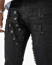 Load image into Gallery viewer, PREME STACKED FLAIR MULTI WAISTBAND (BLACK)