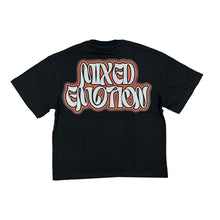 Load image into Gallery viewer, MIXED EMOTIONS 'Twin' Rhinestone Black Tee