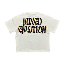 Load image into Gallery viewer, MIXED EMOTIONS 'Twin' Rhinestone Cream Tee