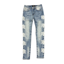 Load image into Gallery viewer, Mixed Emotions Monogram Denim Blue Wash