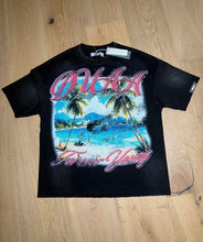Load image into Gallery viewer, Duaa GLORY BLK TEE SHIRT (BEACH)