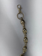 Load image into Gallery viewer, DRUNZ GOLD SKULL WALLET CHAIN