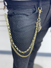 Load image into Gallery viewer, DRUNZ GOLD HAND METAL WALLET CHAIN