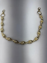 Load image into Gallery viewer, DRUNZ GOLD SKULL WALLET CHAIN