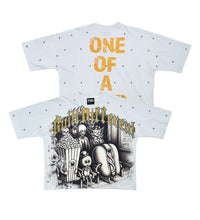 Load image into Gallery viewer, Stray One of a kind wide &amp; crop fit tee (Light Grey)