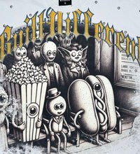 Load image into Gallery viewer, Stray One of a kind wide &amp; crop fit tee (Light Grey)