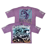 Load image into Gallery viewer, Stray Legendary 3/4 sleeve tee (Purple)