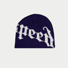 Load image into Gallery viewer, Godspeed OG Logo Studded Beanie (Navy/White)