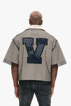 Load image into Gallery viewer, Valabasas "VEGAPUNK" FISHNET BUTTON DOWN (VEGAPUNK - OFF WHITE)