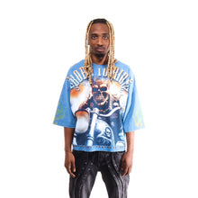 Load image into Gallery viewer, Stray Born to ride 3/4 sleeve tee (Blue)