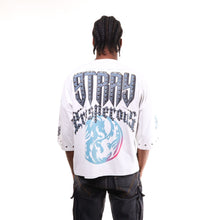 Load image into Gallery viewer, Stray Prosperous 3/4 sleeve tee (Light Grey)