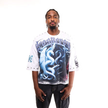 Load image into Gallery viewer, Stray Prosperous 3/4 sleeve tee (Light Grey)