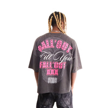 Load image into Gallery viewer, Stray Motivations wide &amp; crop fit tee (Charcoal)