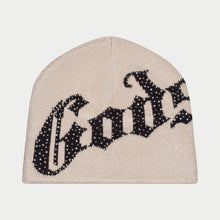 Load image into Gallery viewer, Godspeed OG Logo Studded Beanie (Bone)
