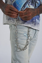 Load image into Gallery viewer, PHEELINGS "UNTOUCHABLE" WALLET CHAIN (SILVER)