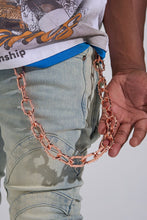 Load image into Gallery viewer, PHEELINGS "UNTOUCHABLE" WALLET CHAIN (ROSE GOLD)