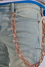 Load image into Gallery viewer, PHEELINGS "UNTOUCHABLE" WALLET CHAIN (ROSE GOLD)