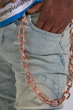 Load image into Gallery viewer, PHEELINGS "UNTOUCHABLE" WALLET CHAIN (ROSE GOLD)