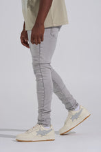 Load image into Gallery viewer, PHEELINGS "SILVER SCREEN" SKINNY DENIM (LIGHT GREY)