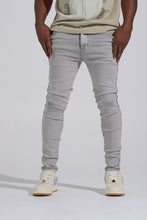 Load image into Gallery viewer, PHEELINGS "SILVER SCREEN" SKINNY DENIM (LIGHT GREY)