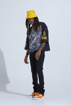 Load image into Gallery viewer, PHEELINGS "BLACK LABEL DISTRESSED STACK" STACKED DENIM (JET BLACK)