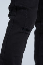 Load image into Gallery viewer, PHEELINGS "BLACK LABEL DISTRESSED STACK" STACKED DENIM (JET BLACK)