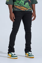 Load image into Gallery viewer, PHEELINGS "BLACK LABEL STACK" STACKED DENIM (JET BLACK)