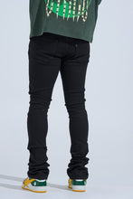 Load image into Gallery viewer, PHEELINGS "BLACK LABEL STACK" STACKED DENIM (JET BLACK)