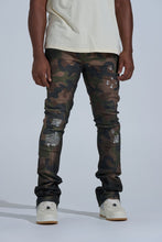 Load image into Gallery viewer, PHEELINGS "PRAY FOR THEM" CAMO STACK DENIM (Camo)
