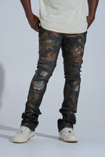 Load image into Gallery viewer, PHEELINGS "PRAY FOR THEM" CAMO STACK DENIM (Camo)