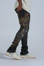Load image into Gallery viewer, PHEELINGS "PRAY FOR THEM" CAMO STACK DENIM (Camo)