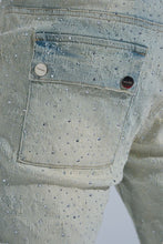 Load image into Gallery viewer, PHEELINGS "FIRST MILLION" RHINESTONE Stacked Denim (LIGHT BLUE)