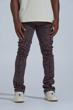 Load image into Gallery viewer, PHEELINGS ABANDONED" CARPENTER STACK DENIM (Ash Purple)